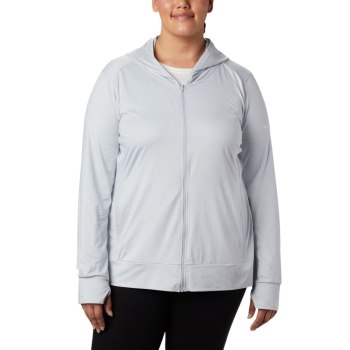 Columbia Jas Dames, Place To Place II Full Zip Plus Size Grijs, 82RYDXSLJ